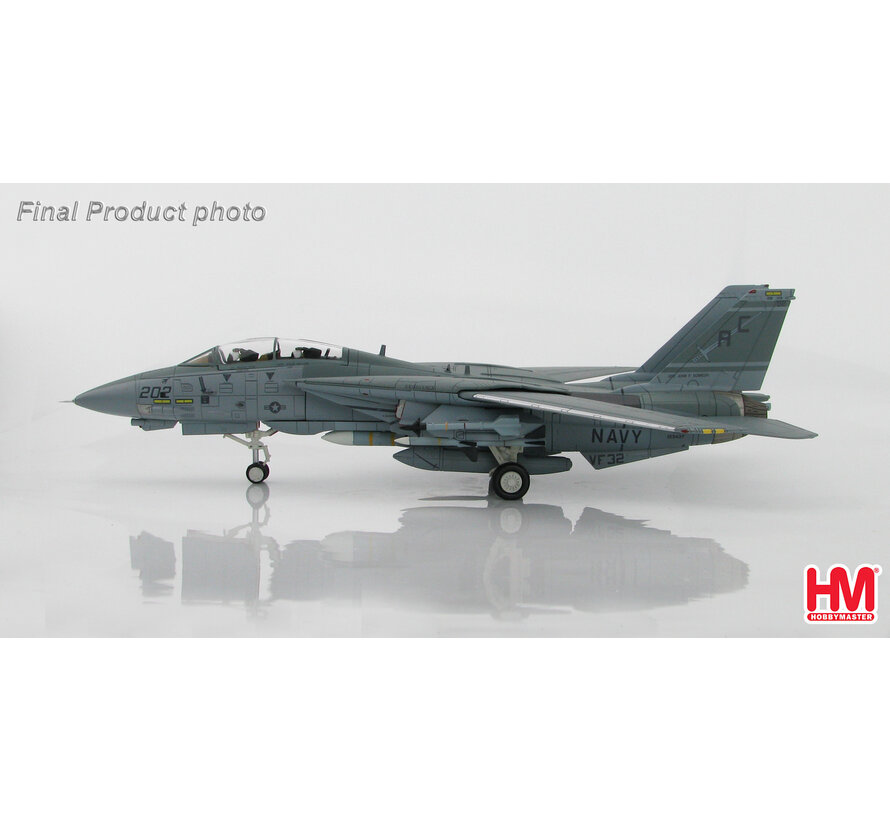 F14A Tomcat VF32 AC-202 Gulf of Sidra 1989 MIG 23 Killer 159437 1:72**Collection sale