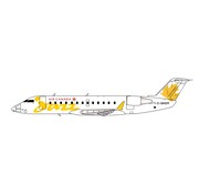 3D Design Deck CRJ200 Air Canada Jazz Original Yellow Maple Leaf livery C-GKEM 1:400 +New Arrival+