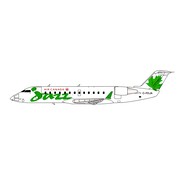 3D Design Deck CRJ200 Air Canada Jazz Original Green Maple Leaf livery C-FDJA 1:400 +New Arrival+