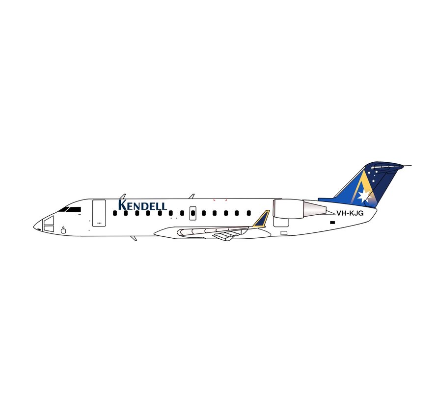 CRJ200 Kendell Ansett VH-KJG 1:400 +New Arrival+