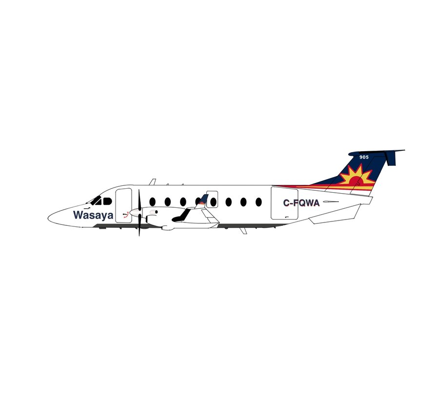 B1900D Wasaya C-FQWA 1:200 +New Arrival+
