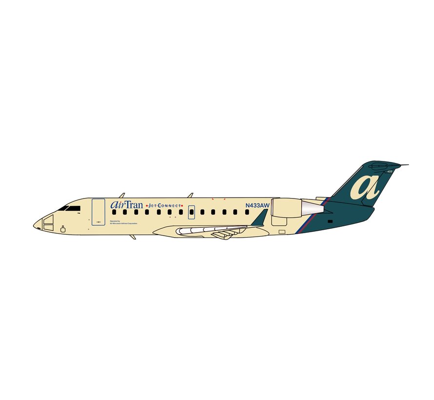 CRJ200 Air Tran Jet Connect N433AW 1:400 +New Arrival+