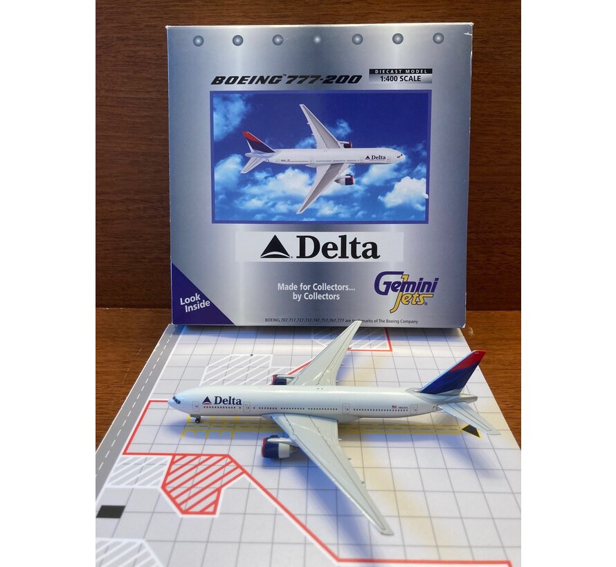 B777-200 Delta N863DA 'Deltaflot' 1:400**Collection sale