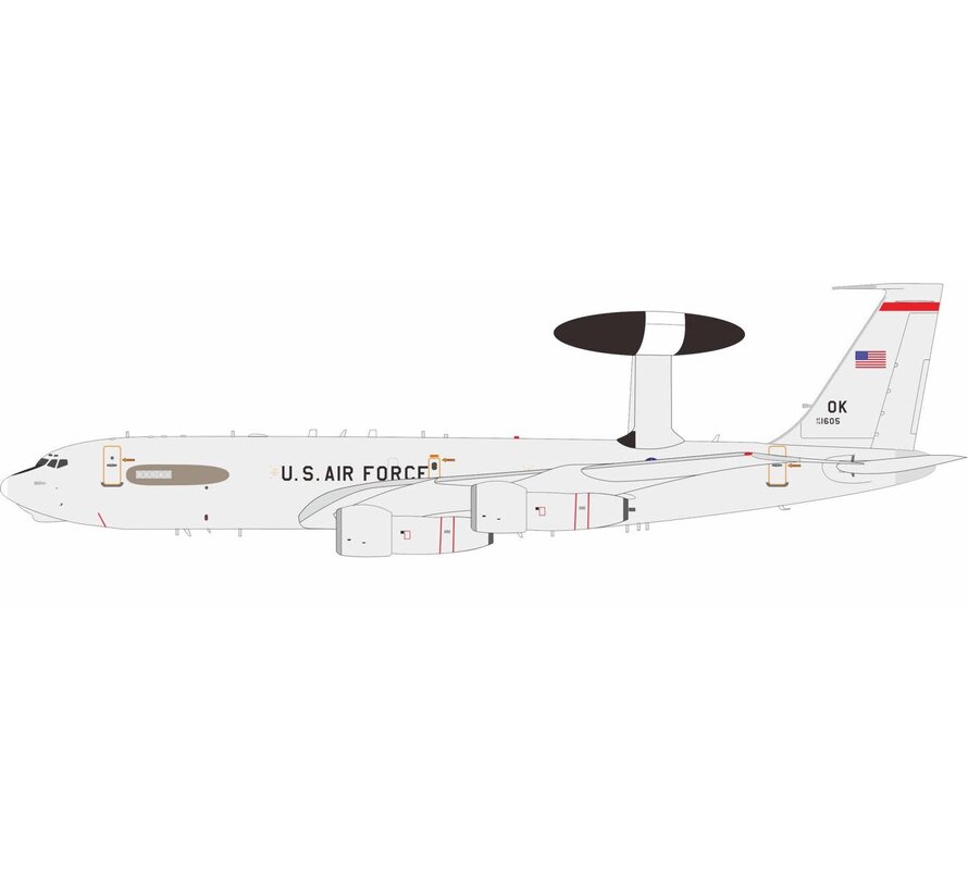 E3B Sentry US Air Force OK 76-1605 1:200 +New arrival+