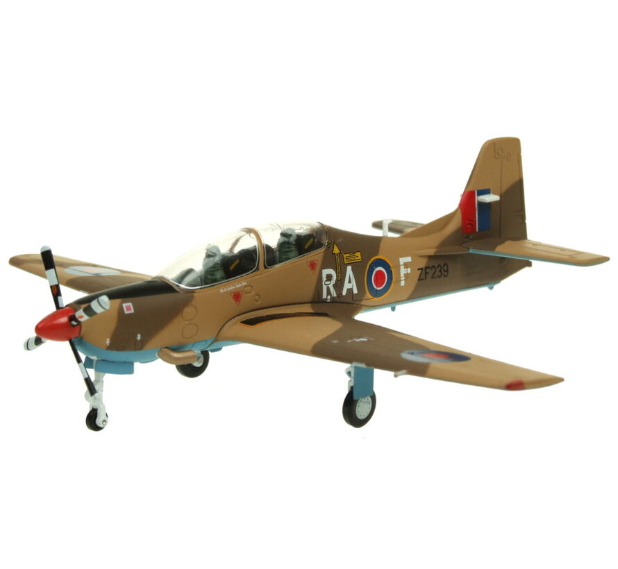 AV72 Tucano T1 RAF Display Team 2013 Camouflage ZF239 RA-F 1:72 with stand**Collection sale