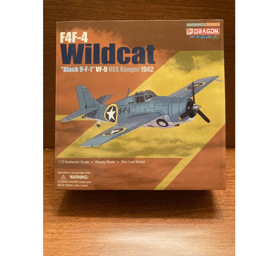 F4F-4 Wildcat VF-9 USS Ranger 1942 1:72**Collection sale