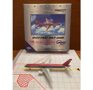 Gemini Jets B757-200 Northwest N548US 'Bowling Shoe' 1:400**Collection sale