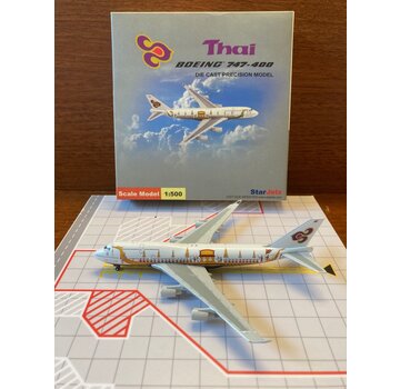 Starjets B747-400 Thai HS-TGJ 'Royal Barge-Hariphunchai' 1:500**Collection sale
