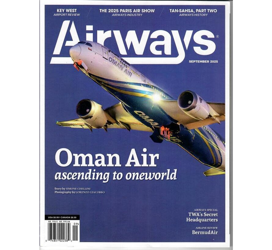Airways Magazine September 2025 issue +SALE+