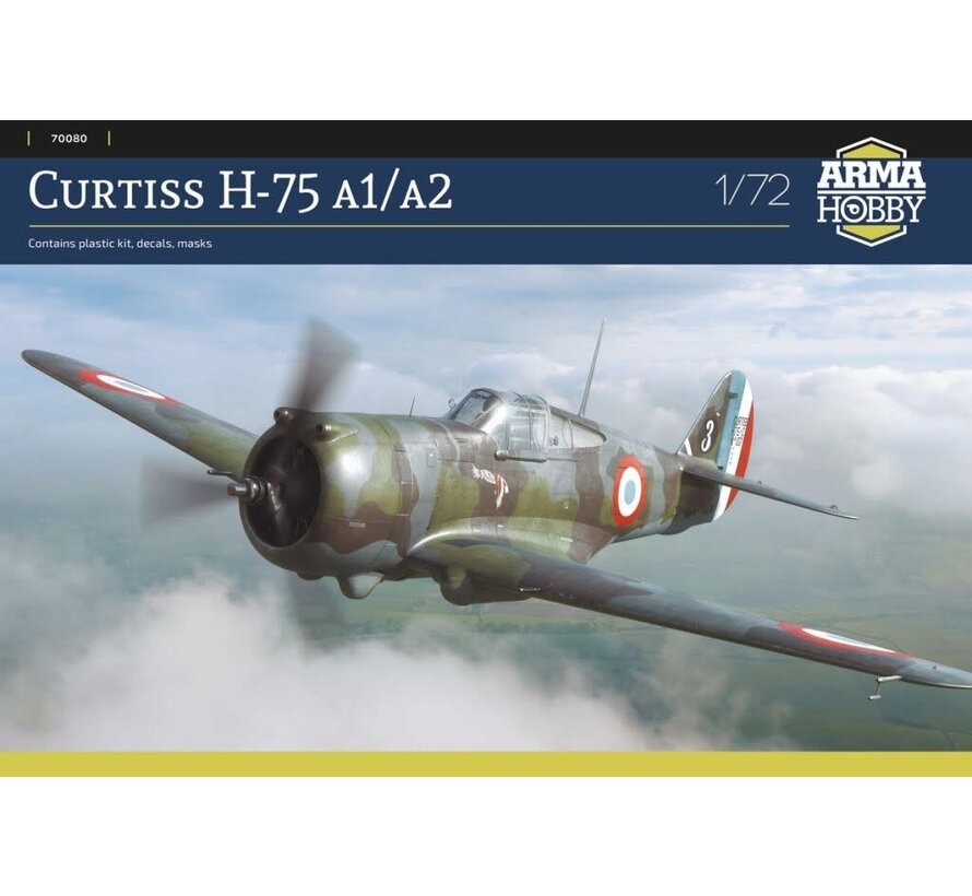Curtiss H-75 A1/A2 1:72 New 2025