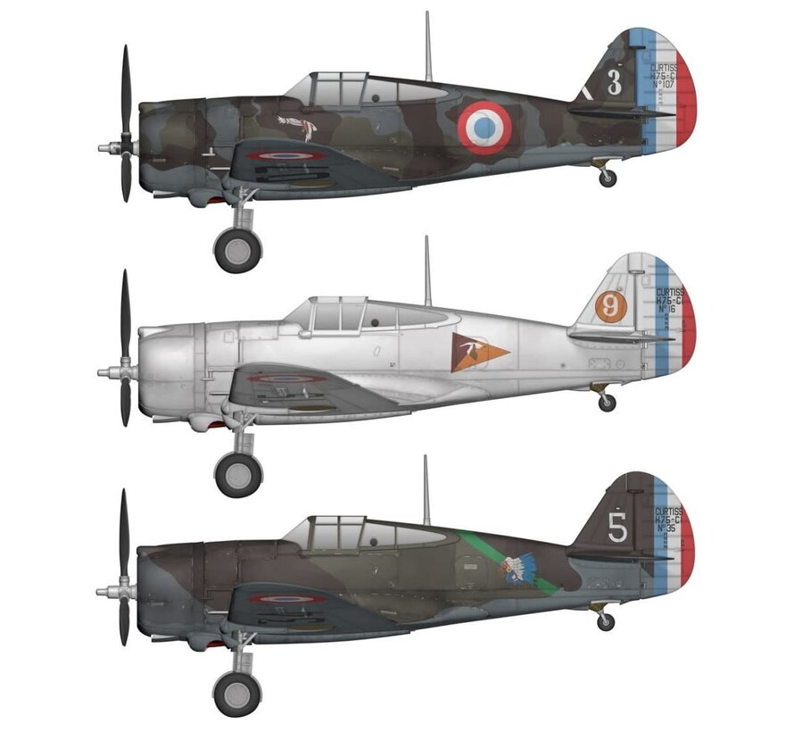 Curtiss H-75 A1/A2 1:72 New 2025