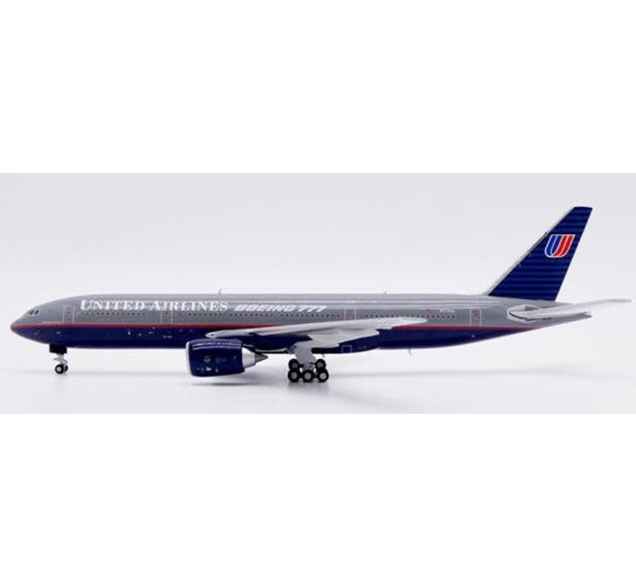 B777-200 United Airlines Battleship grey BOEING 777 N777UA 1:400 +PRE-ORDER+
