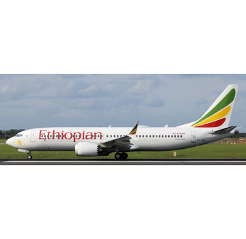 JC Wings B737-8 MAX Ethiopian Airlines ET-AVL 1:400 +PRE-ORDER+