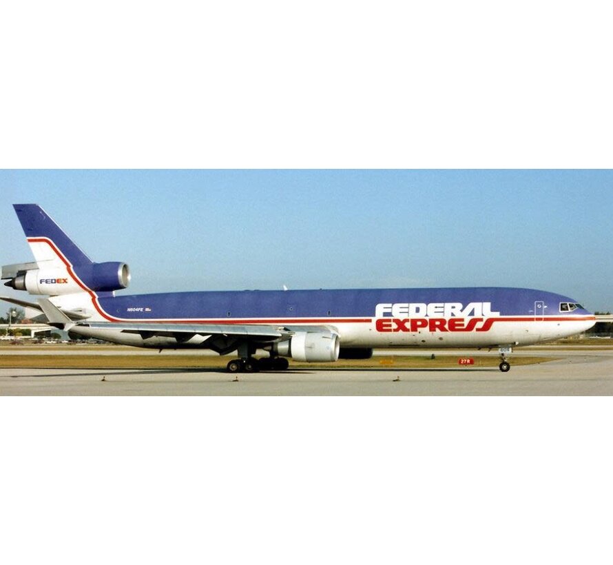MD11F FedEx original purple top livery N604FE 1:400 +PRE-ORDER+