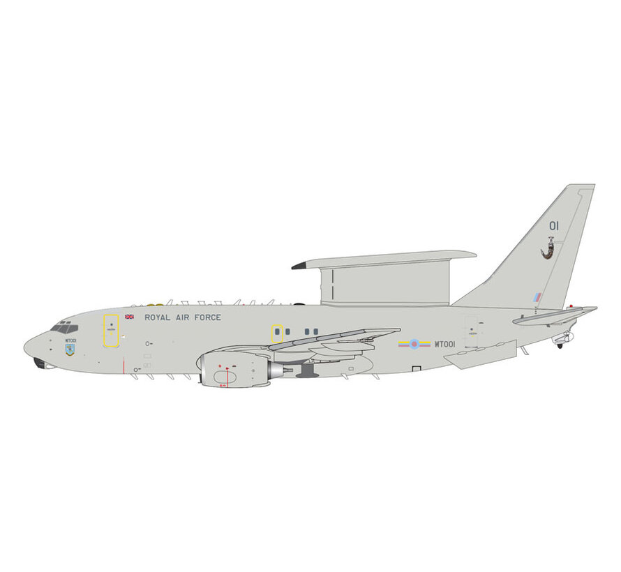 E7 Wedgetail  AEW1 Royal Air Force WT001 1:200
