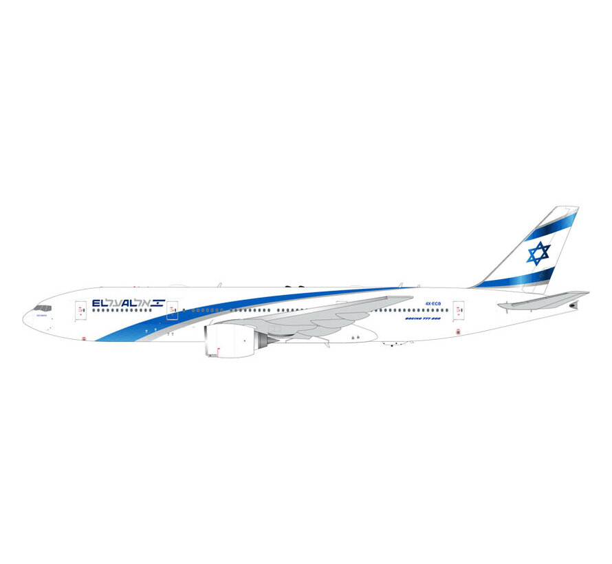 B777-200ER El Al Israel Airlines 4X-ECB  1:200