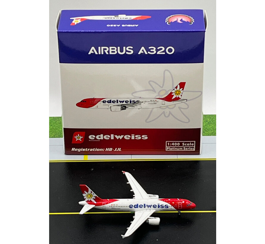 A320 Edelweiss Air HB-JJL 1:400