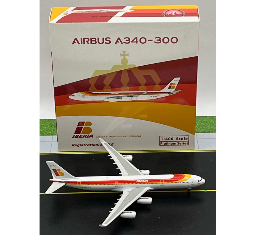 A340-300 Iberia old livery EC-GLE 1:400 +New Arrival+