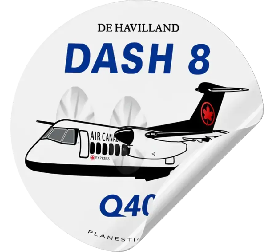 Air Canada Express jazz Dash8 Q400 Round