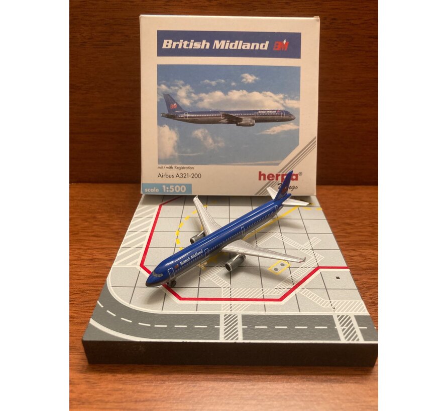 A321-200 British Midland G-MIDA 1:500**Collection sale