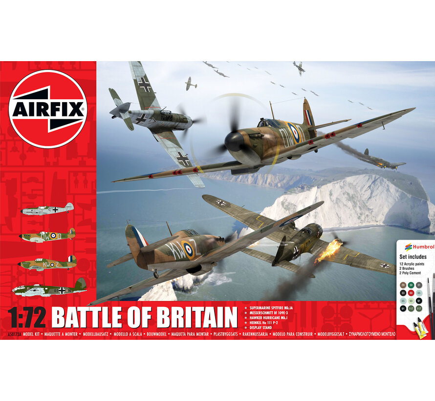 Battle of Britain - 75th Anniversary Gift Set 1:72 with paint & glue