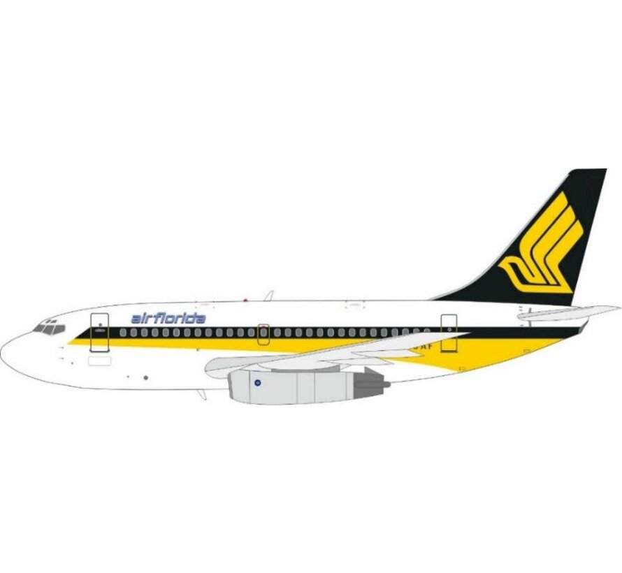 B737-100 Air Florida / Singapore hybrid N46AF 1:200 +pre-order+