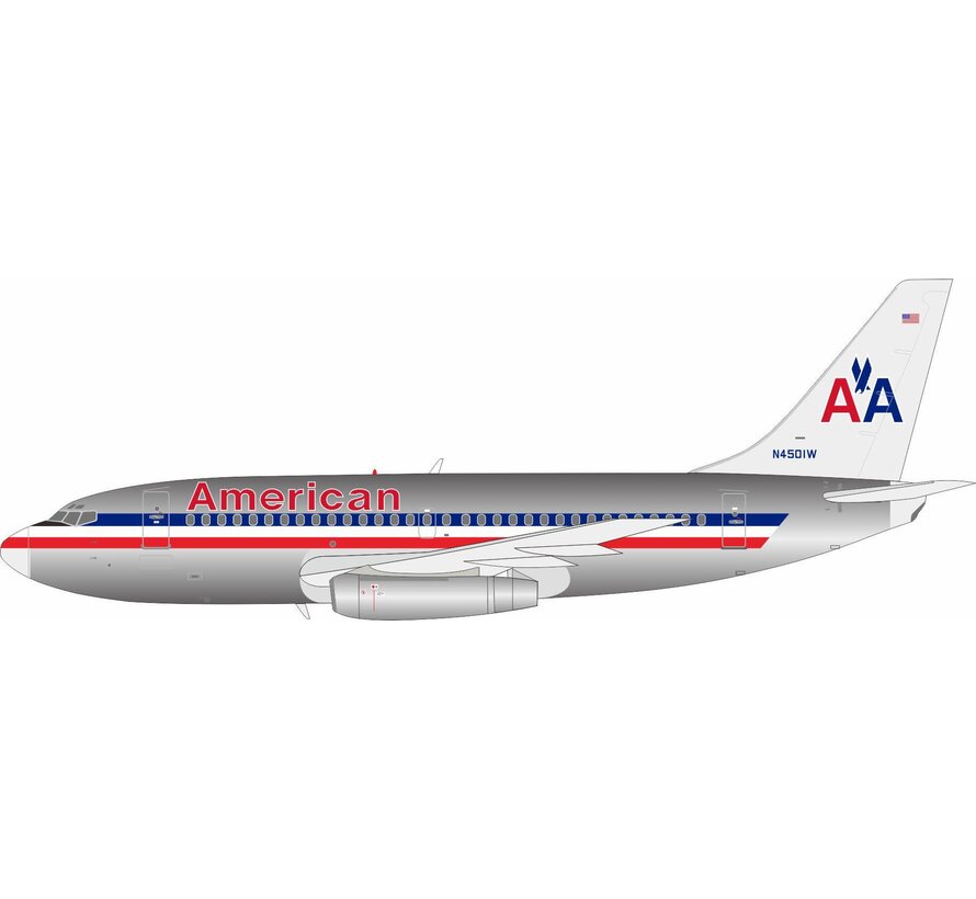 B737-200 American Airlines AA livery N4501W 1:200 polished (2nd) +pre-order+