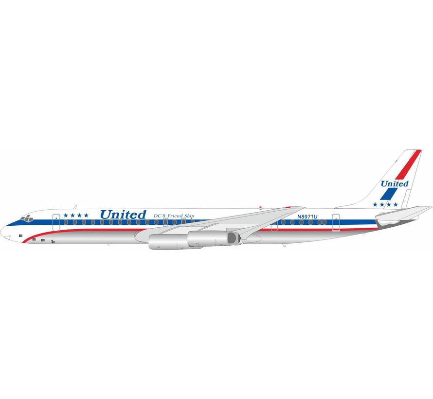 DC8-62H United Airlines Friendship Livery N8971U 1:200 +pre-order+