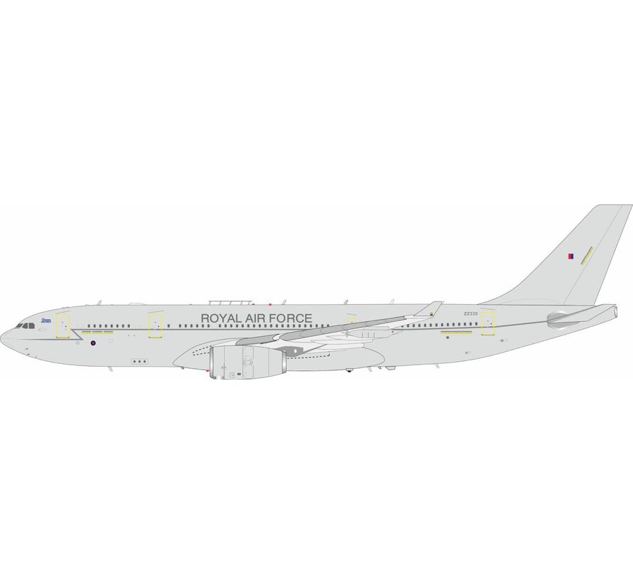 A330-200 MRTT Voyager KC3 Royal Air Force KC3 grey livery ZZ335 1:200 (3rd) +pre-order+