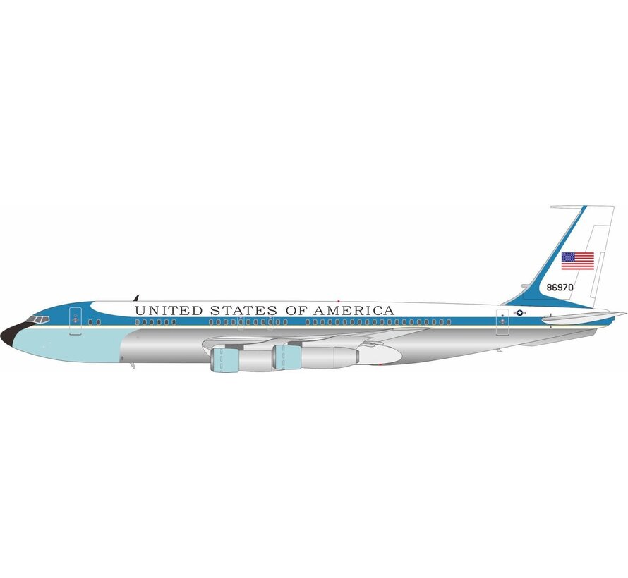 VC137B (B707-153B) US Air Force 58-6970 1:200 polished (7th release) +Pre-order+