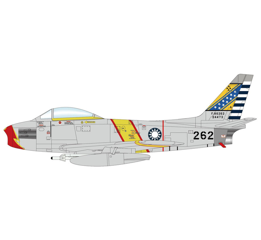 F86 Sabre No. 262 ROCAF 1959 1:72 +pre-order+