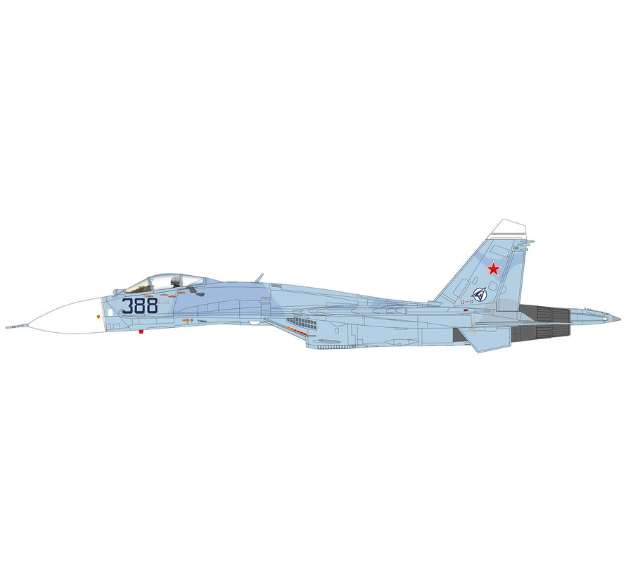 Su27 Flanker B BLUE 388 Paris le Bourget 1989 1:72 (with ladder) +pre-order+