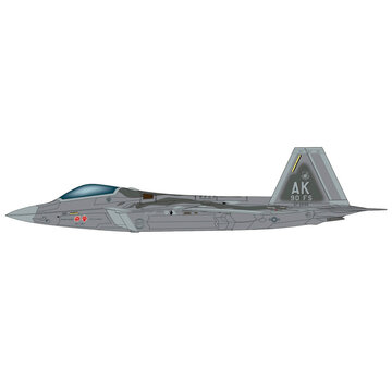 Hobby Master F22A Raptor 90th FS 100th Anniversary livery AK 09-4190 Elmendorf AFB Alaska 2017 1:72  +pre-order+