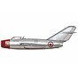 MIG15bis RED 25 Chinese People's Volunteers Air Force North Korea 1950s 1:72 (with ladder)  +PRE-ORDER+