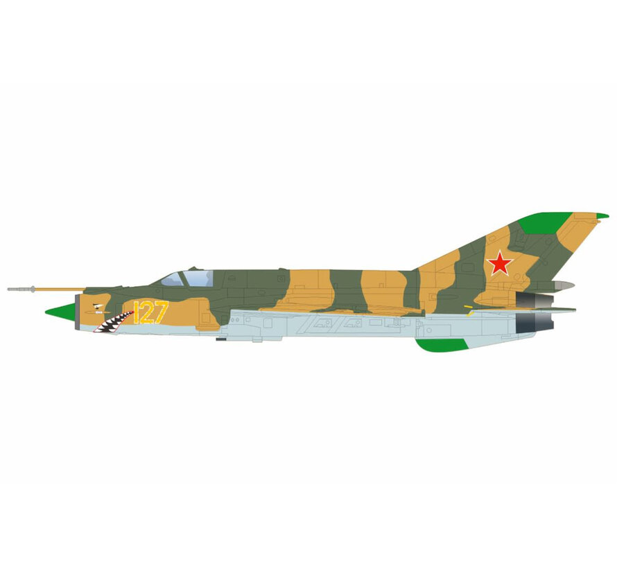 MIG21SM YELLOW 127 812th UAP Kharkov Higher Military Academy Soviet Union August 1991 1:72 +PRE-ORDER+