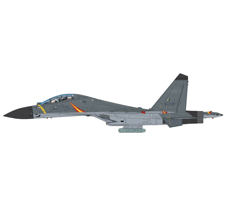 J16 Flanker 7th Air Brigade N 61281 Eastern Theatre Command PLAAF 1:72  +PRE-ORDER+