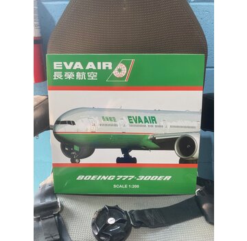 JC Wings B777-300 EVA AIR B-16712  1:200**Collection sale