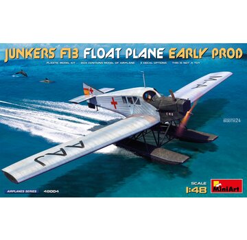 MiniArt Junkers F13 Float Plane- Early Production 1:48