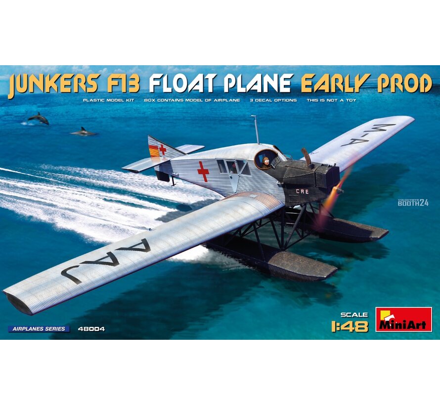 MiniArt Junkers F13 Float Plane- Early Production 1:48