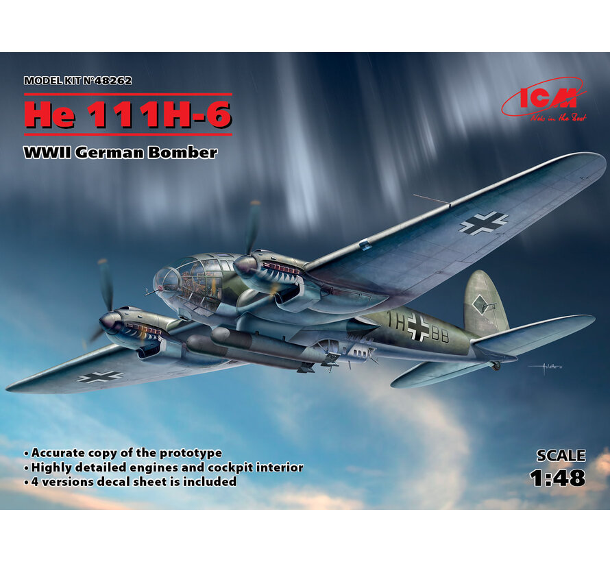 He111H-6 WWII German Bomber 1:48 2018 issue