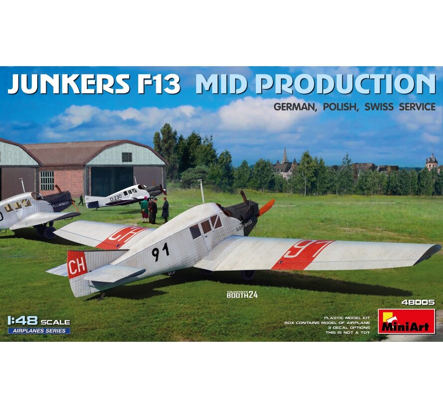 Junkers F.13 Mid-production-German, Polish & Swiss service 1:48
