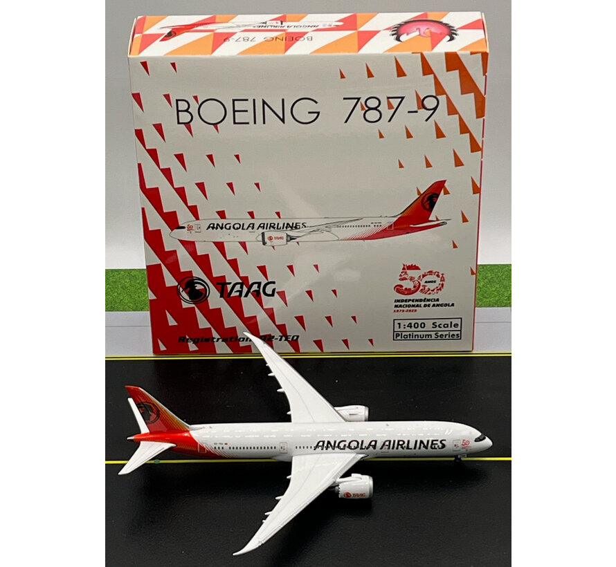 B787-9 Dreamliner TAAG Angola Airlines new livery D2-TEQ 1:400  +New Arrival+