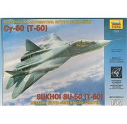 Zvesda Sukhoi Su50 T50 Pak Fa 1:72 kit