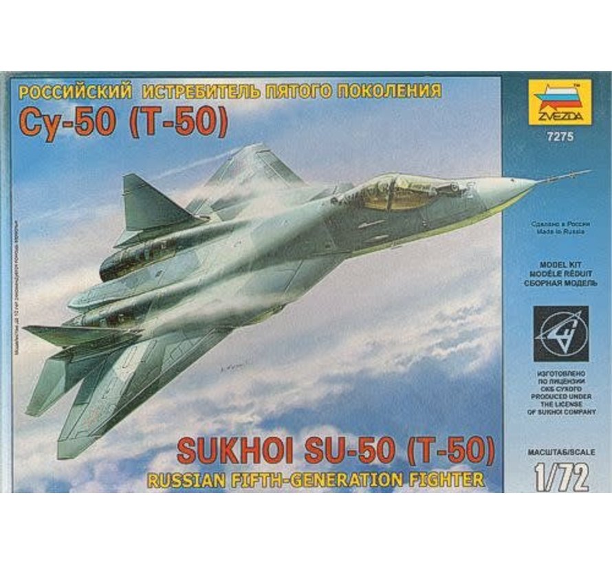 Sukhoi Su50 T50 Pak Fa 1:72 kit