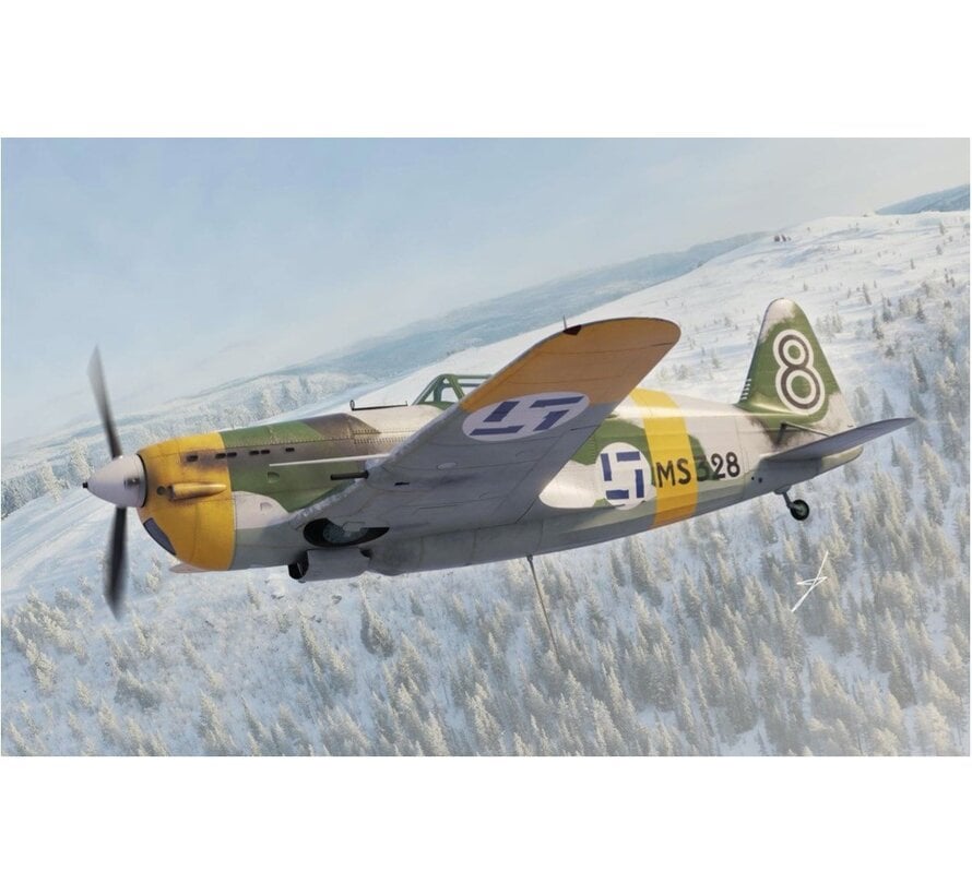 Morane-Saulnier MS.406C1 "Finnish Aces" 1:48 New 2025