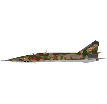 Hobby Master MIG25RBF RED 20 47th GRAP Soviet Air Force camouflage Shatalovo AB 2001 1:72 +New Arrival+