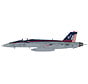 FA18E Super Hornet VFA-136 Knighthawks AB-400 166817 USS Trumman 2024 1:72 +New Arrival+