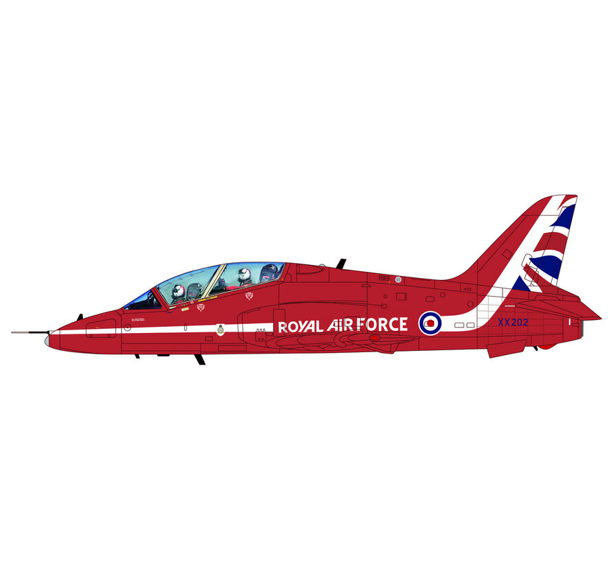 RAF Hawk T.1A XX202 Red Arrows RIAT 2025 1:48 +pre-order+