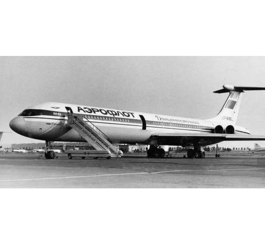 IL62 Aeroflot USSR livery Far East Title CCCP-86459 1:400  +PRE-ORDER+