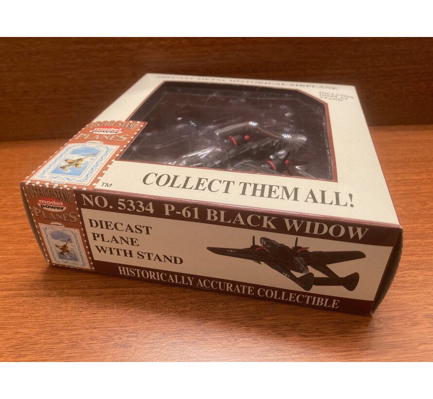 MODELPOWER P61 Black Widow USAF 'Bat Outta Hell' 1:120 with stand**Collection sale